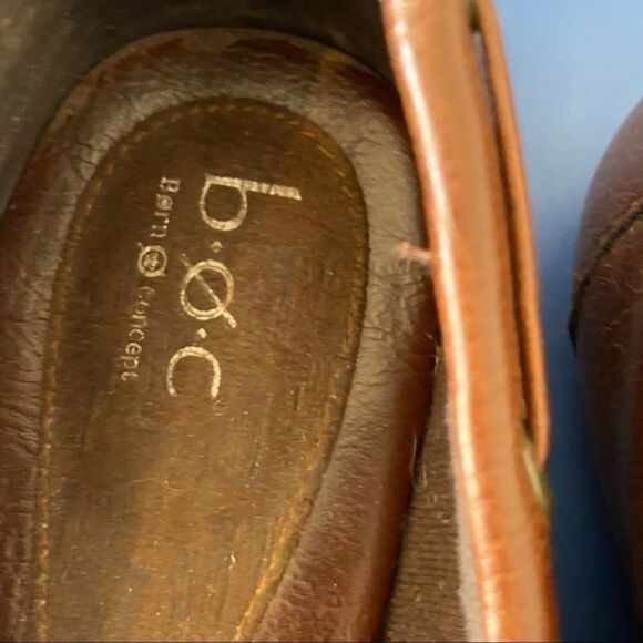 B.O.C. Leather loafer moccasin tie slip on‎ - Picture 5 of 5